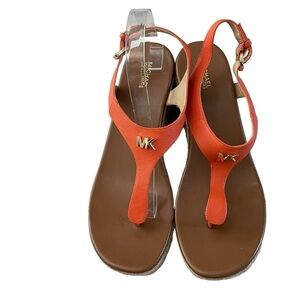 Michael Michael Kors Laney Thong Espadrille Size 10